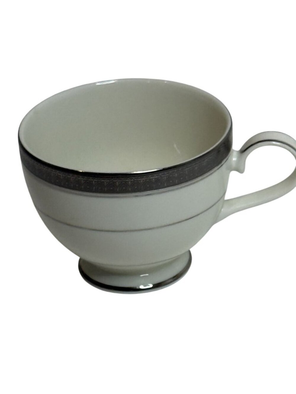 Mikasa Palatial Platinum Footed Cup Fine China Replacement Platinum Trim